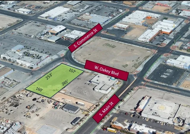 Photo 3 of Land for sale at 90 W Oakey Blvd, Las Vegas, NV 89104 | MLS# 2817673 | Listing updated on 2026-09-11