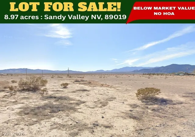 Land for sale at 2785 Gold Ave, Jean, NV 89019 | MLS# 2816589