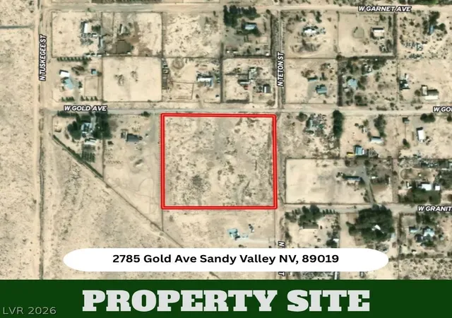 Photo 3 of Land for sale at 2785 Gold Ave, Jean, NV 89019 | MLS# 2816589 | Listing updated on 2026-09-11