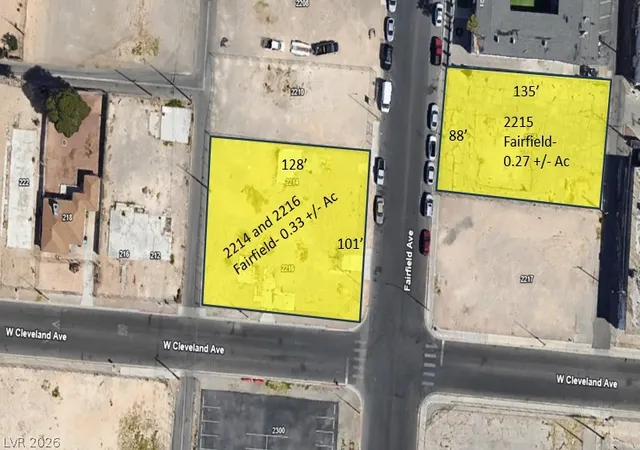 Photo 3 of Land for sale at 2214 Fairfield Ave, Las Vegas, NV 89102 | MLS# 2817735 | Listing updated on 2026-09-11