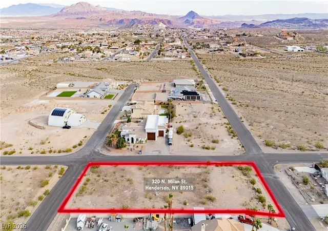 Photo 3 of Land for sale at Milan St, Henderson, NV 89015 | MLS# 2817532 | Listing updated on 2026-09-14