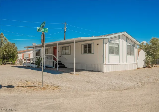 Photo 1 of Manufactured home for sale at 320 Kite St, Pahrump, NV 89048 | MLS# 2817192 | Listing updated on 2026-09-23