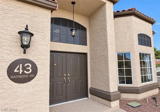 Photo 3 of Single family home for sale at 43 Bayridge Rd, Henderson, NV 89074 | MLS# 2818368 | Listing updated on 2026-09-14