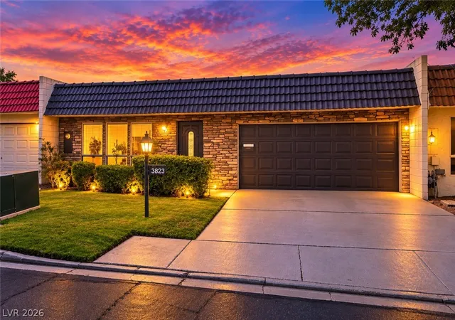 Photo 1 of Townhouse for sale at 3823 Columbus St, Las Vegas, NV 89121 | MLS# 2818451 | Listing updated on 2026-09-17