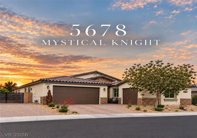 Photo 1 of Single family home for sale at 5678 Mystical Knight Ct, Las Vegas, NV 89149 | MLS# 2818754 | Listing updated on 2026-09-24