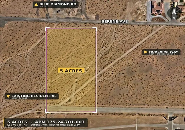Land for sale at W Serene Av, Las Vegas, NV 89161 | MLS# 2819681