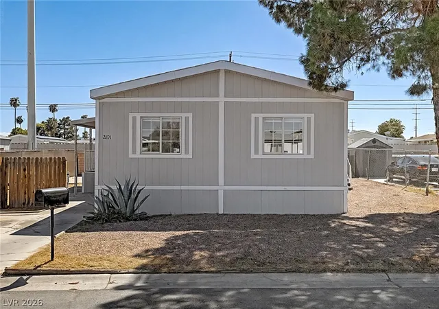 Photo 1 of Manufactured home for sale at 2891 Kolob Ct, Las Vegas, NV 89142 | MLS# 2819953 | Listing updated on 2026-09-22
