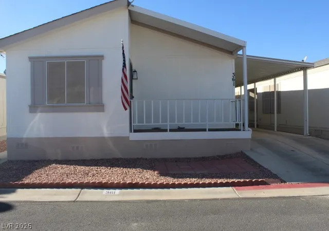 Photo 1 of Manufactured home for sale at 361 W Inverness Ave, Pahrump, NV 89048 | MLS# 2820097 | Listing updated on 2026-09-21