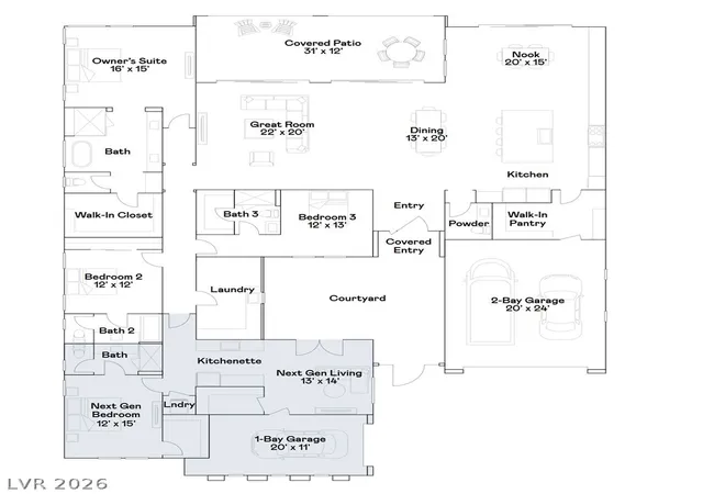 Photo 2 of Single family home for sale at 12412 Breezy Blf Ave, Las Vegas, NV 89138 | MLS# 2820630 | Listing updated on 2026-10-06