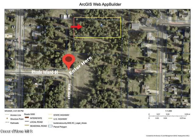 Land for sale at 11th Avenue, Spirit Lake, ID 83869 | MLS# 26-9089
