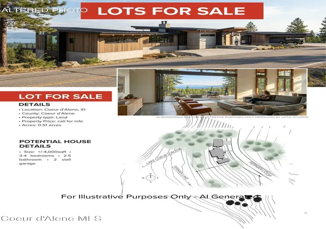 Photo 3 of Land for sale at 2586 E Fernan Hl Rd, Coeur D Alene, ID 83814 | MLS# 26-9708 | Listing updated on 2026-09-25