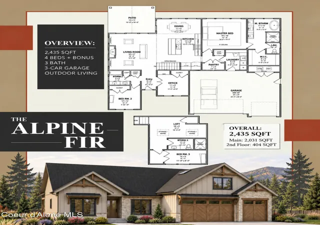 Photo 1 of Single family home for sale at 1317 W Tamarindo Ln, Hayden, ID 83835 | MLS# 26-9973 | Listing updated on 2026-10-05