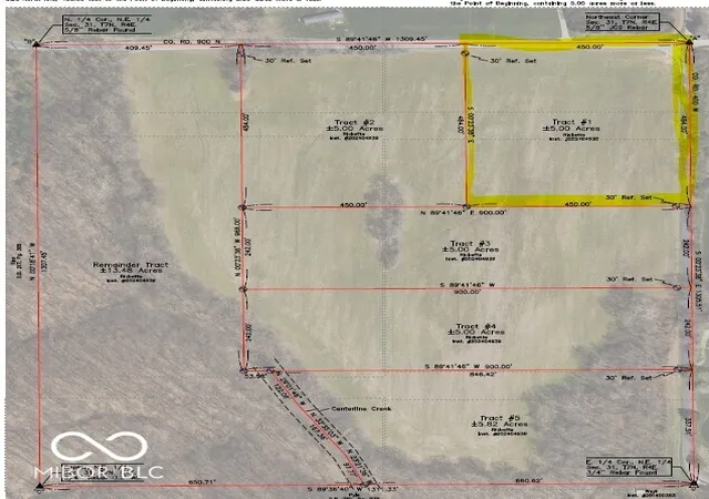 Photo 1 of Land for sale at Tract W 1 900 North, Freetown, IN 47235 | MLS# 22120710 | Listing updated on 2026-09-03