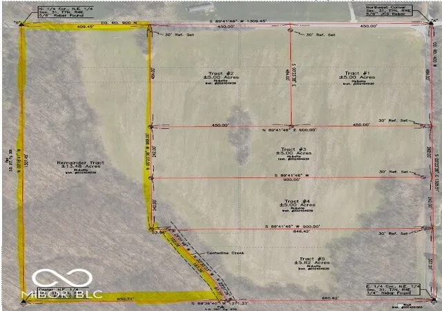 Photo 1 of Land for sale at Tract W 6 900 North, Freetown, IN 47235 | MLS# 22120883 | Listing updated on 2026-09-03