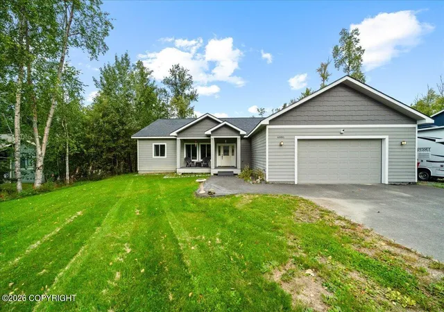 Single family home for sale at 6881 W Gruening Pl, Wasilla, AK 99623 | MLS# 26-11637
