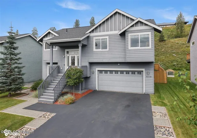 Single family home for sale at 3316 Morgan Loop, Anchorage, AK 99516 | MLS# 26-11152