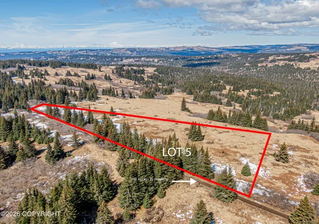 Photo 2 of Land for sale at L5 Salin's Spur Rd, Homer, AK 99603 | MLS# 26-11436 | Listing updated on 2026-09-04