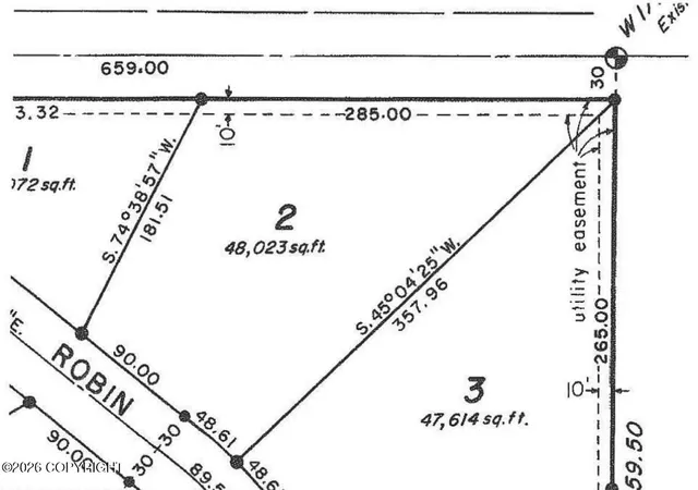 Photo 3 of Land for sale at L2 Robin Hood Dr, Anchorage, AK 99516 | MLS# 26-11322 | Listing updated on 2026-09-03