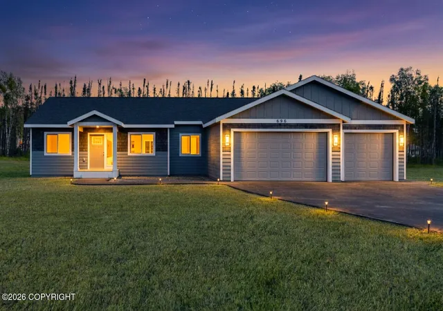 Photo 2 of Single family home for sale at 696 W Wood Star Dr, Wasilla, AK 99654 | MLS# 26-11431 | Listing updated on 2026-09-11