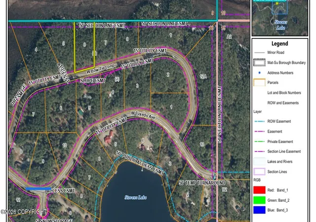 Photo 3 of Land for sale at 21312 W Bow Tie Loop, Willow, AK 99688 | MLS# 26-11661 | Listing updated on 2026-09-10