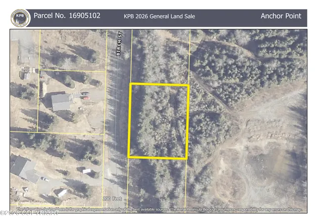 Photo 3 of Land for sale at L2 Birch St, Anchor Point, AK 99556 | MLS# 26-11684 | Listing updated on 2026-09-16