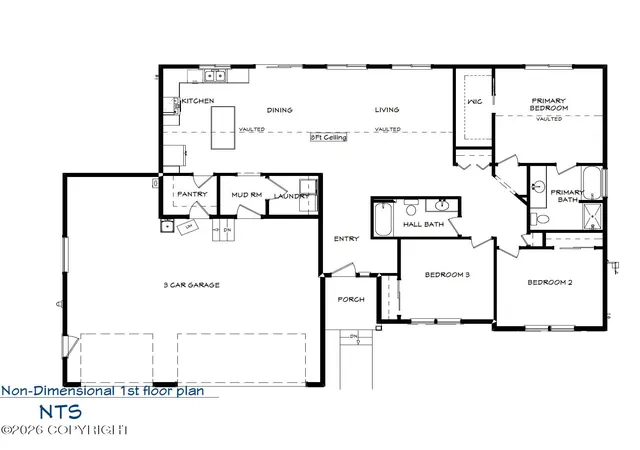 Photo 2 of Single family home for sale at 1622 S Rushing Strm Cir, Wasilla, AK 99623 | MLS# 26-11705 | Listing updated on 2026-09-11