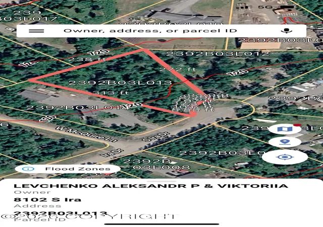 Land for sale at 8102 S Ira Dr, Wasilla, AK 99623 | MLS# 26-11991