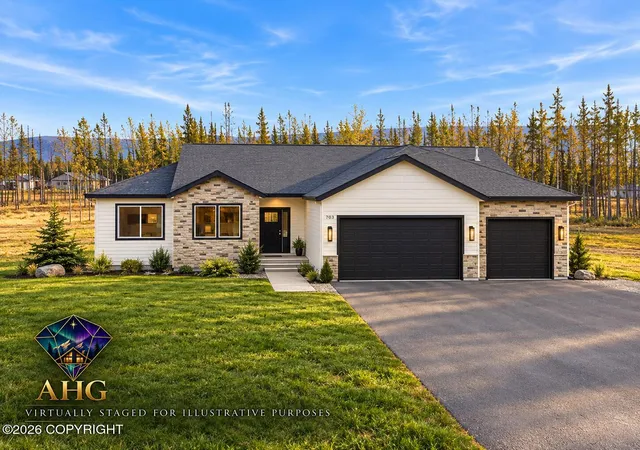 Photo 1 of Single family home for sale at 703 W Birdnest Dr, Wasilla, AK 99654 | MLS# 26-12348 | Listing updated on 2026-10-03
