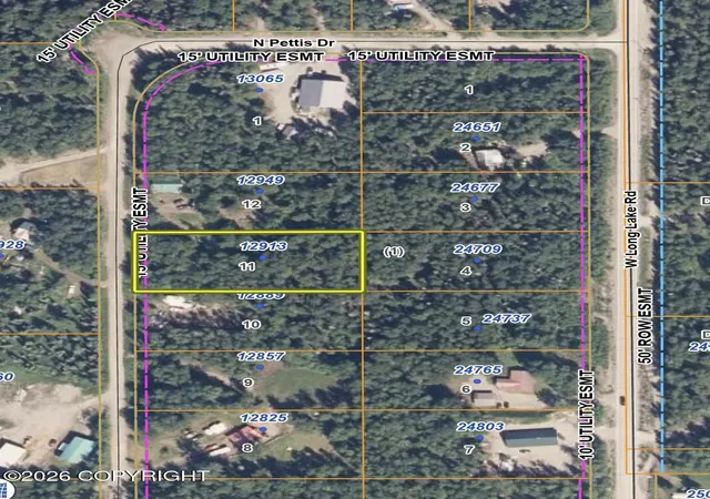 Photo 3 of Land for sale at 12913 N Pettis Dr, Willow, AK 99688 | MLS# 26-12153 | Listing updated on 2026-09-23