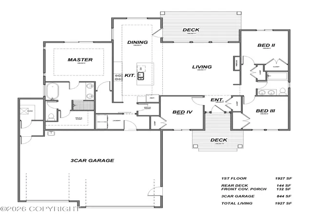 Photo 2 of Single family home for sale at 6119 N Radiant Dawn Cir, Wasilla, AK 99654 | MLS# 26-12141 | Listing updated on 2026-09-21