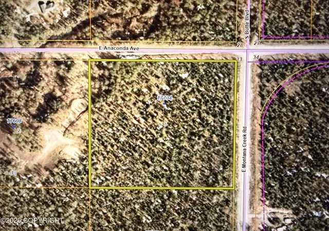 Photo 2 of Land for sale at 17734 E Anaconda Ave, Talkeetna, AK 99676 | MLS# 26-12516 | Listing updated on 2026-09-29