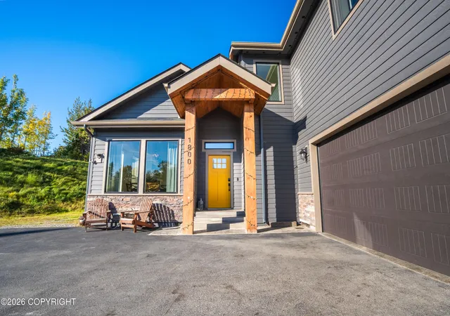Photo 3 of Single family home for sale at 1800 N Equestrian Pl, Palmer, AK 99645 | MLS# 26-12518 | Listing updated on 2026-10-12