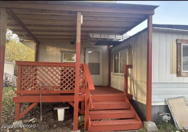 Photo 1 of Manufactured home for sale at 9499 Brayton Dr #277, Anchorage, AK 99507 | MLS# 26-12656 | Listing updated on 2026-10-02