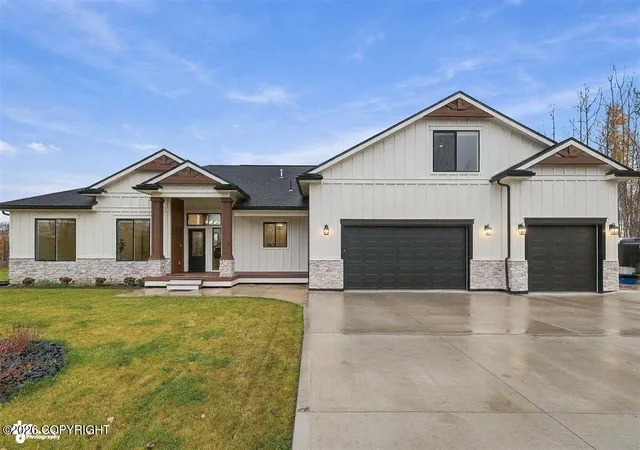 Photo 1 of Single family home for sale at 5980 S Pavilof Cir, Wasilla, AK 99623 | MLS# 26-12579 | Listing updated on 2026-10-14
