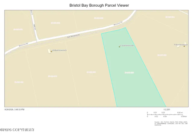 Photo 1 of Land for sale at 91 E Wolverine Dr, Naknek, AK 99633 | MLS# 26-12766 | Listing updated on 2026-10-08