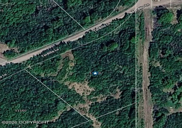 Photo 2 of Land for sale at 51580 Tordrillo Ln, Kenai, AK 99611 | MLS# 26-12909 | Listing updated on 2026-10-09