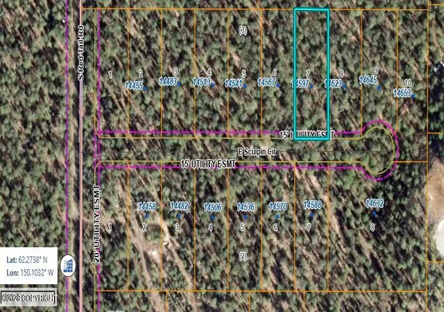 Photo 3 of Land for sale at 14597 E Sculpin St, Talkeetna, AK 99676 | MLS# 26-12830 | Listing updated on 2026-10-07