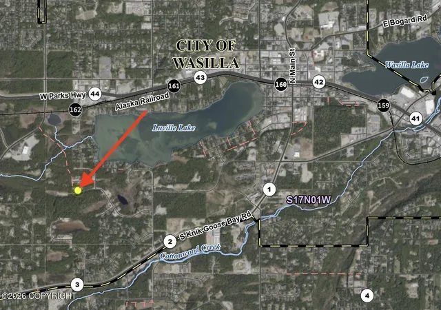 Photo 1 of Land for sale at 2062 W Cashatt Ave, Wasilla, AK 99654 | MLS# 26-12875 | Listing updated on 2026-10-08
