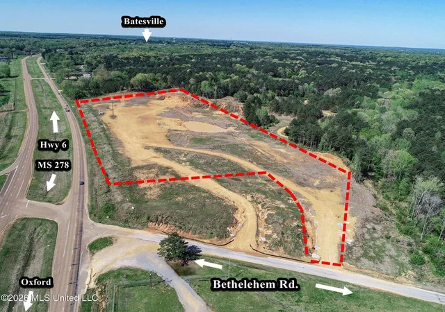 Land for sale at 20859 E Ms 278, Batesville, MS 38606 | MLS# 4140177