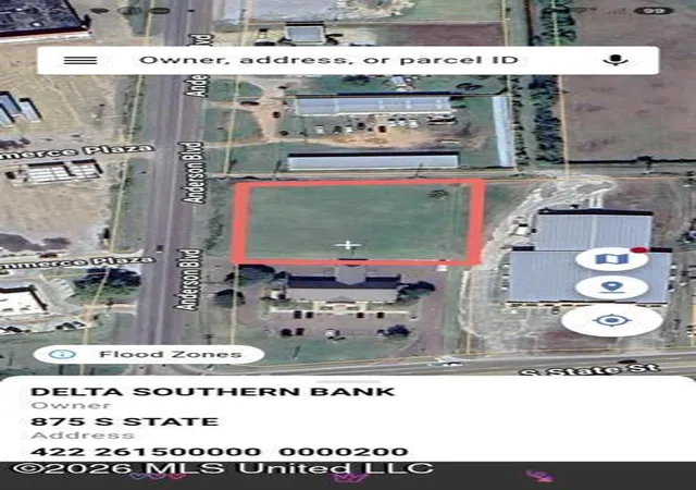 Photo 1 of Land for sale at Anderson Blvd, Clarksdale, MS 38614 | MLS# 4161079 | Listing updated on 2026-09-01