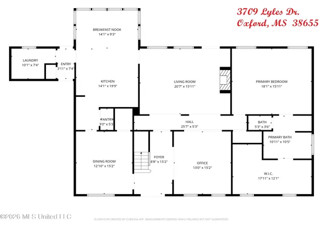 Photo 58 of Single family home for sale at 3709 Lyles Dr, Oxford, MS 38655 | MLS# 4161292 | Listing updated on 2026-09-08