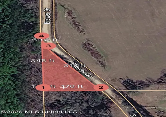 Photo 1 of Land for sale at Brewer Dr, Forest, MS 39074 | MLS# 4161450 | Listing updated on 2026-09-04