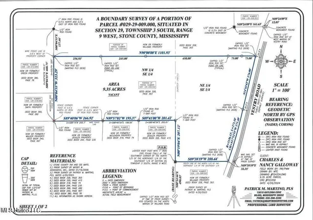 Photo 2 of Land for sale at 0 Vestry Rd, Perkinston, MS 39573 | MLS# 4161964 | Listing updated on 2026-09-10