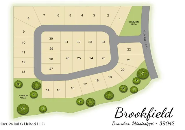 Photo 3 of Single family home for sale at 311 Brookfield Cir, Brandon, MS 39042 | MLS# 4162089 | Listing updated on 2026-10-19