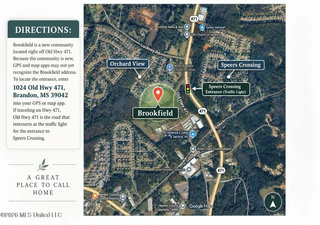 Photo 3 of Single family home for sale at 311 Brookfield Cir, Brandon, MS 39042 | MLS# 4162089 | Listing updated on 2026-10-26