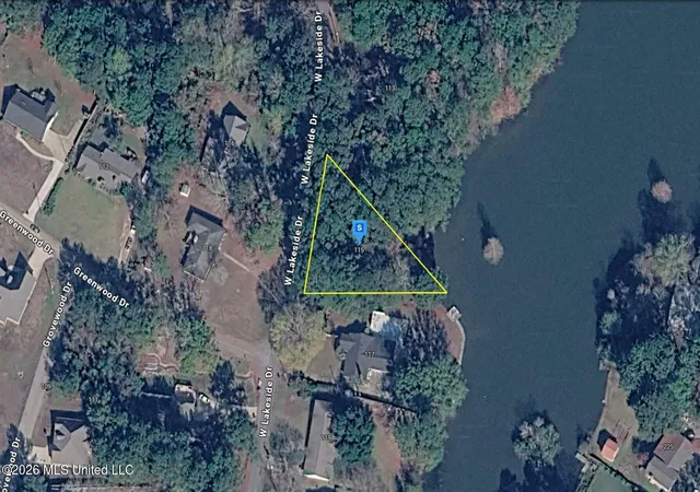 Land for sale at 115 W Lakeside Dr, Hattiesburg, MS 39402 | MLS# 4162120