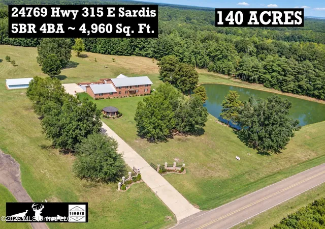Photo 3 of Single family home for sale at 24769 Highway 315, Sardis, MS 38666 | MLS# 4162628 | Listing updated on 2026-10-07