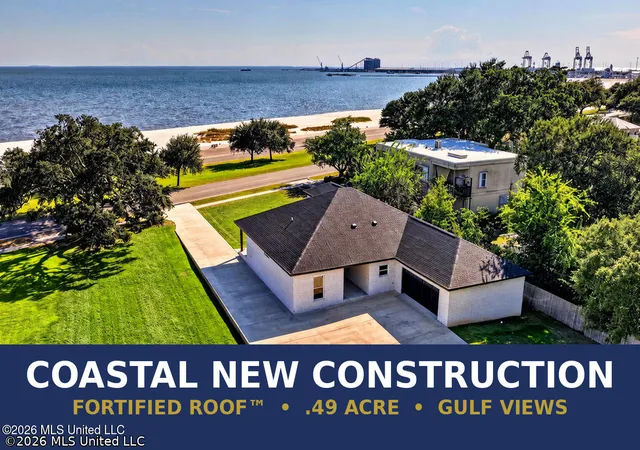 Single family home for sale at 1416 E Beach Blvd, Gulfport, MS 39501 | MLS# 4163908