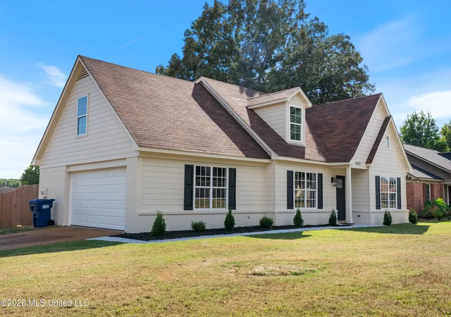 Photo 1 of Single family home for sale at 4241 Shadow Glen Dr, Horn Lake, MS 38637 | MLS# 4163748 | Listing updated on 2026-10-07