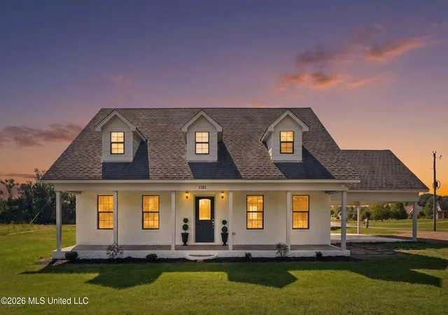 Photo 1 of Single family home for sale at 1181 Egypt Crk Rd, Sarah, MS 38665 | MLS# 4164432 | Listing updated on 2026-10-03